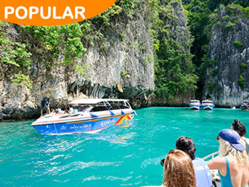 Phi Phi & Khai Island by Speed Boat