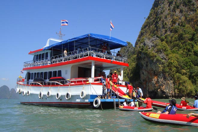 Phang Nga Sea Canoe Big Boat