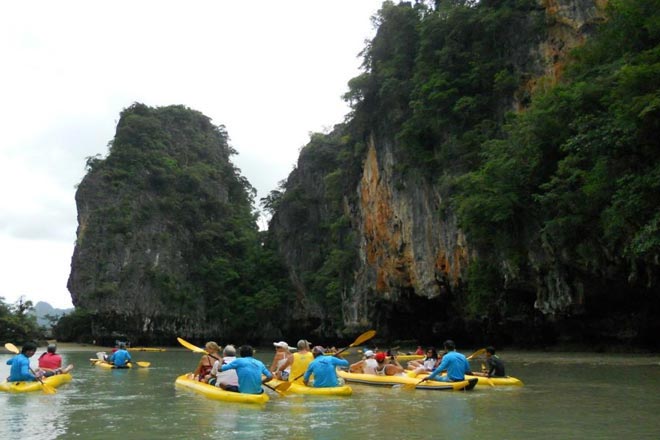 Phang Nga Sea Canoe Big Boat