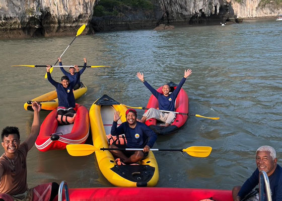 Twilight Sea Canoe at Phang Nga Bay