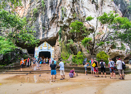 Phang Nga Bay James Bond Longtail Boat with Canoe