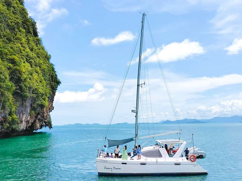 Private Catamaran to Phang Nga Bay