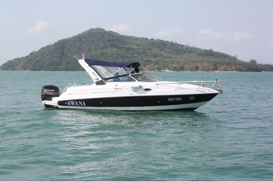 Private VIP Speed Boat Charter Max 3 Persons