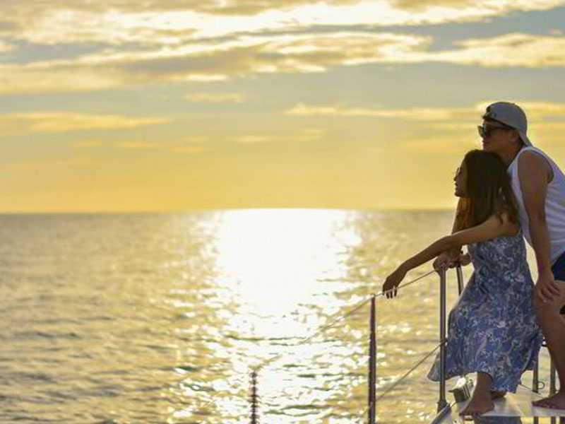Private Sunset Dinner Cruise by catamaran