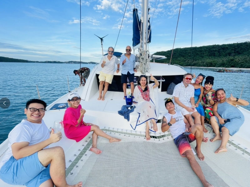 Private Sunset Dinner Cruise by catamaran